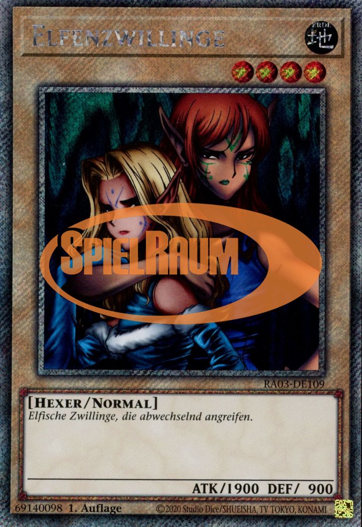 Gemini Elf (V.1 - Platinum Secret Rare)