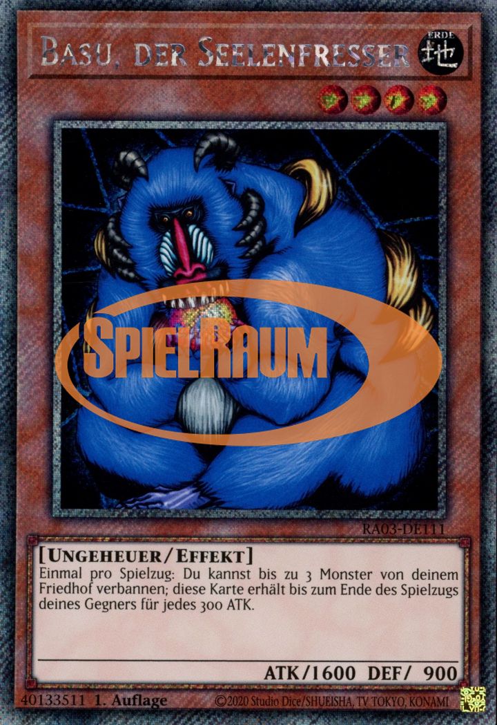 Bazoo the Soul-Eater (V.1 - Platinum Secret Rare)