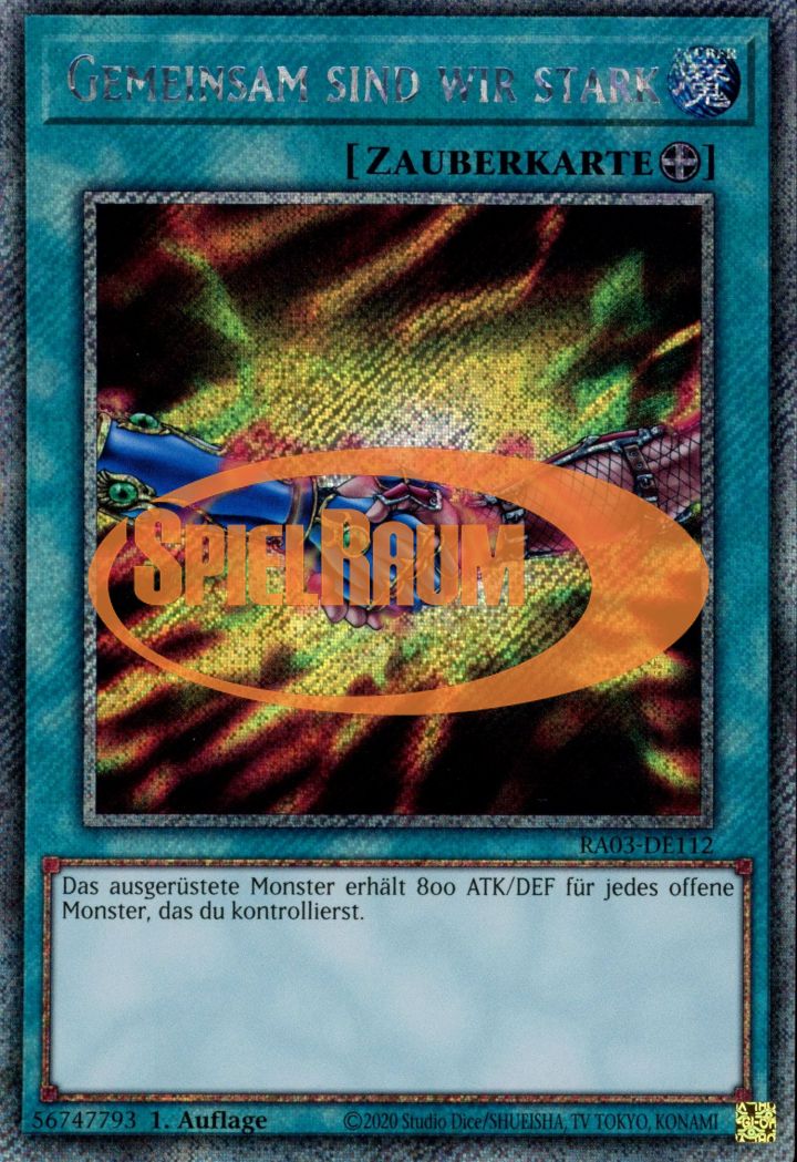 United We Stand (V.1 - Platinum Secret Rare)