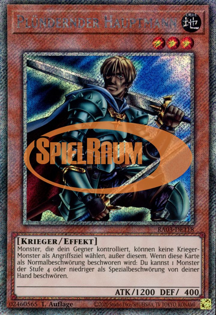 Marauding Captain (V.1 - Platinum Secret Rare)