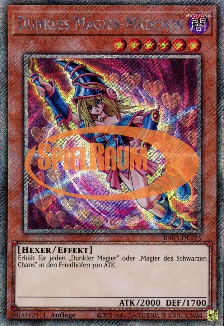 Dark Magician Girl (V.1 - Platinum Secret Rare)
