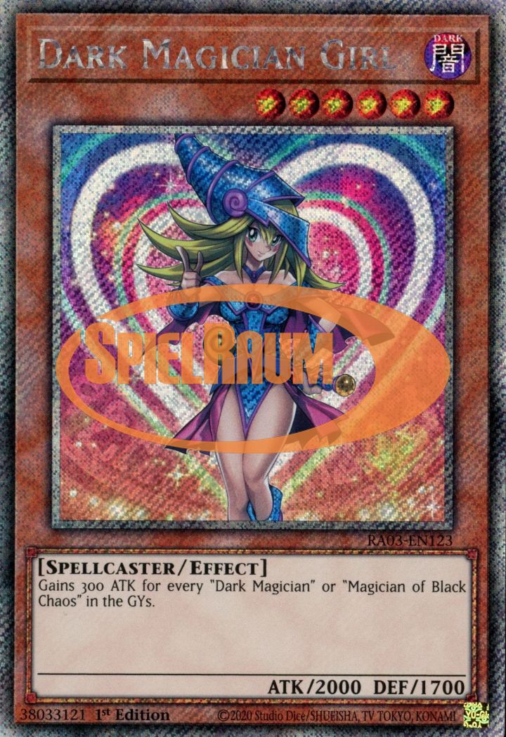 Dark Magician Girl (V.2 - Platinum Secret Rare)