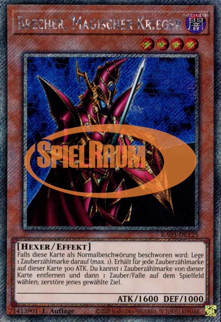 Breaker the Magical Warrior (V.1 - Platinum Secret Rare)