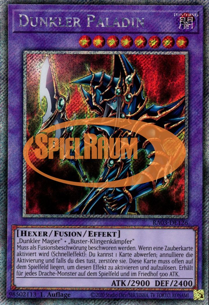 Dark Paladin (V.1 - Platinum Secret Rare)