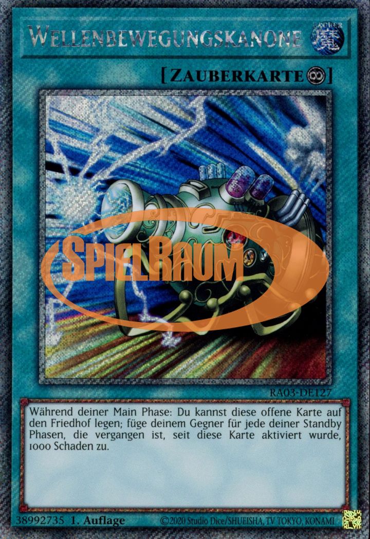 Wave-Motion Cannon (V.1 - Platinum Secret Rare)