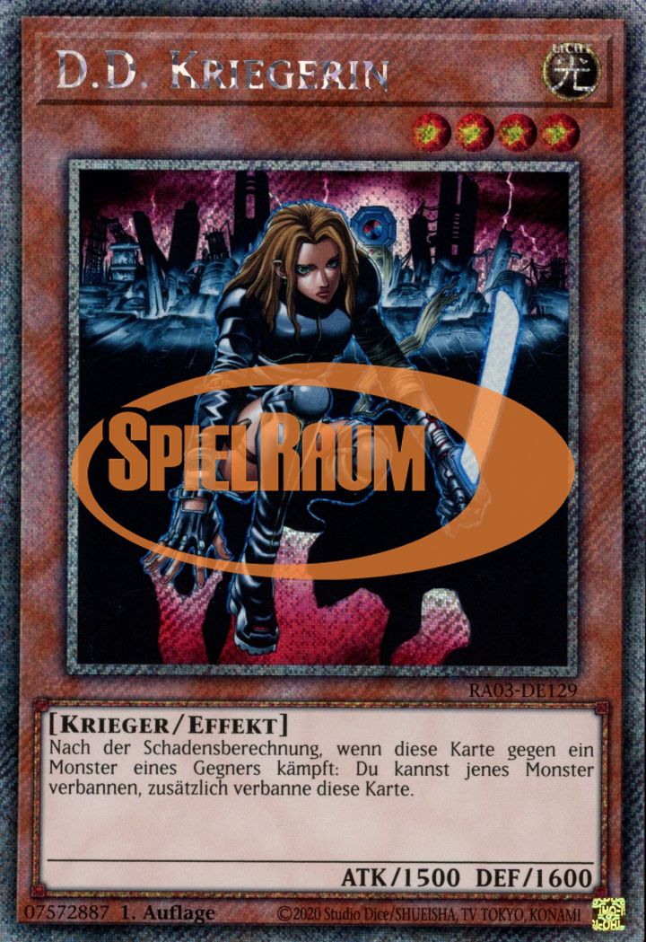 D.D. Warrior Lady (V.1 - Platinum Secret Rare)