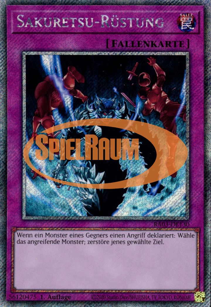 Sakuretsu Armor (V.1 - Platinum Secret Rare)