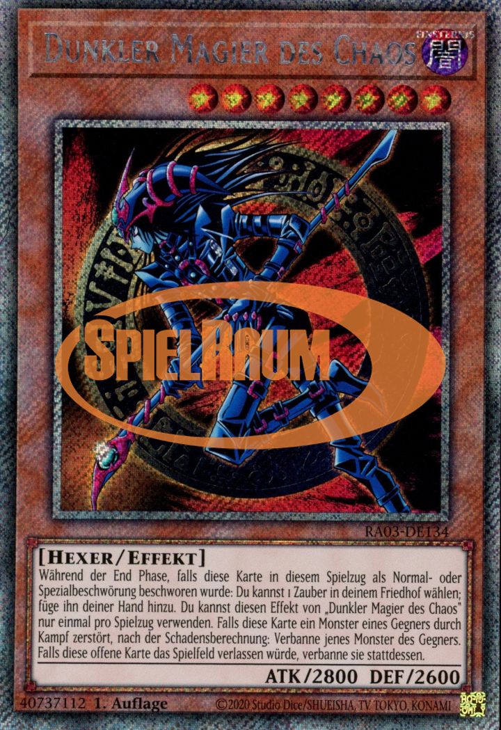 Dark Magician of Chaos (V.1 - Platinum Secret Rare)