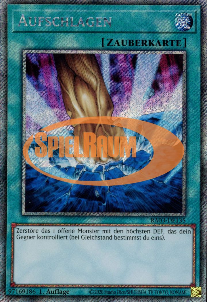 Smashing Ground (V.1 - Platinum Secret Rare)