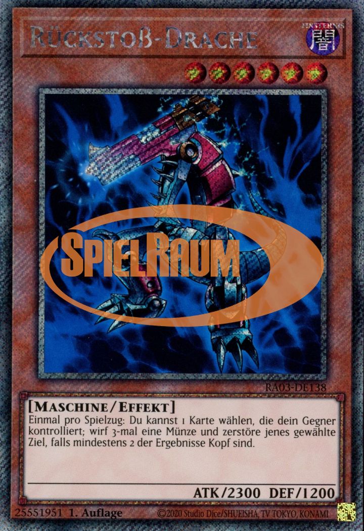 Blowback Dragon (V.1 - Platinum Secret Rare)