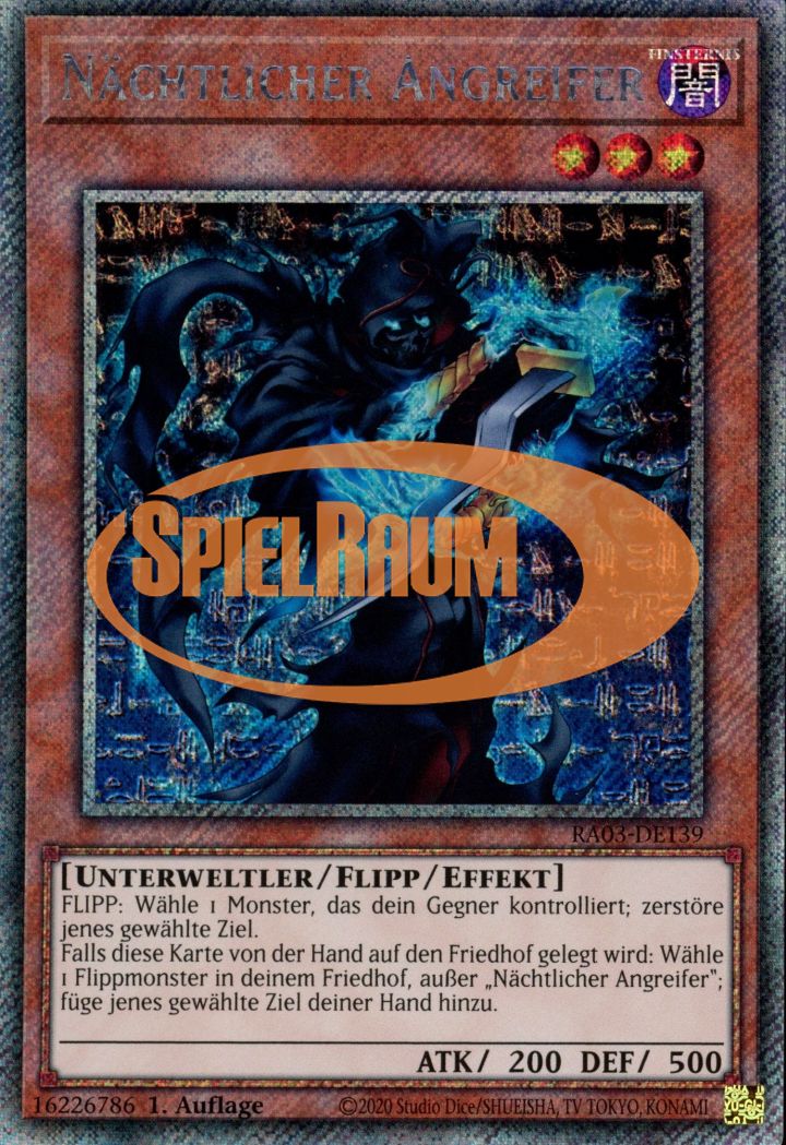 Night Assailant (V.1 - Platinum Secret Rare)