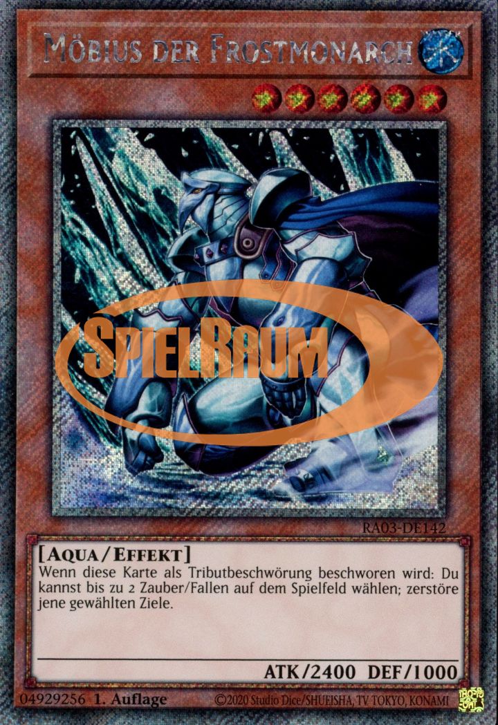 Mobius the Frost Monarch (V.1 - Platinum Secret Rare)