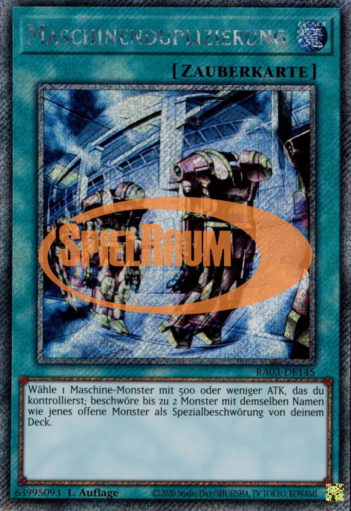 Machine Duplication (V.1 - Platinum Secret Rare)