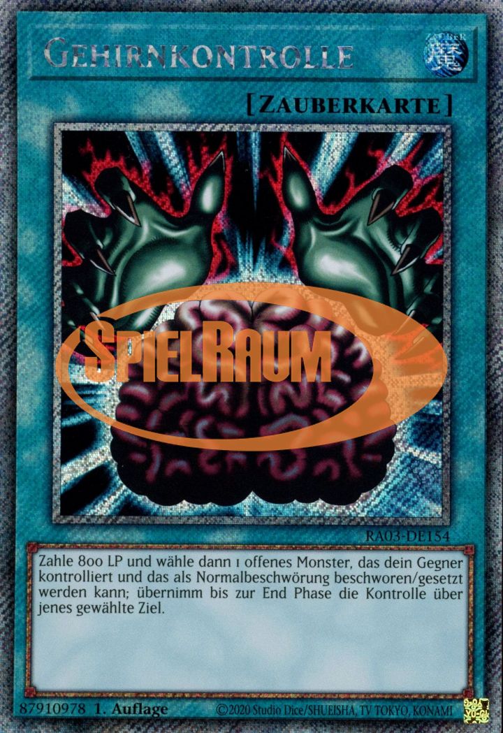 Brain Control (V.1 - Platinum Secret Rare)