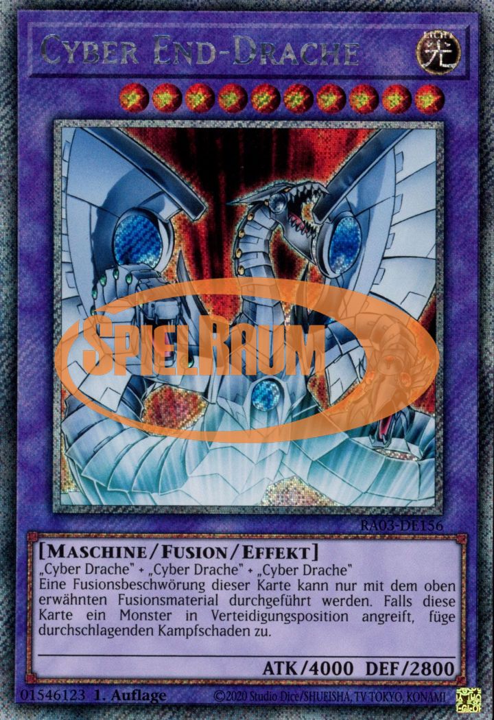 Cyber End Dragon (V.1 - Platinum Secret Rare)