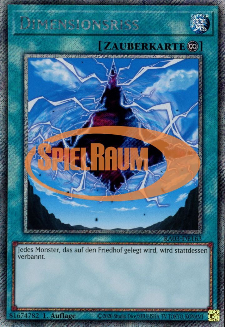 Dimensional Fissure (V.1 - Platinum Secret Rare)