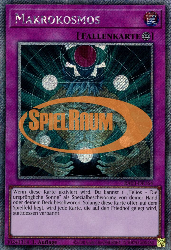Macro Cosmos (V.1 - Platinum Secret Rare)