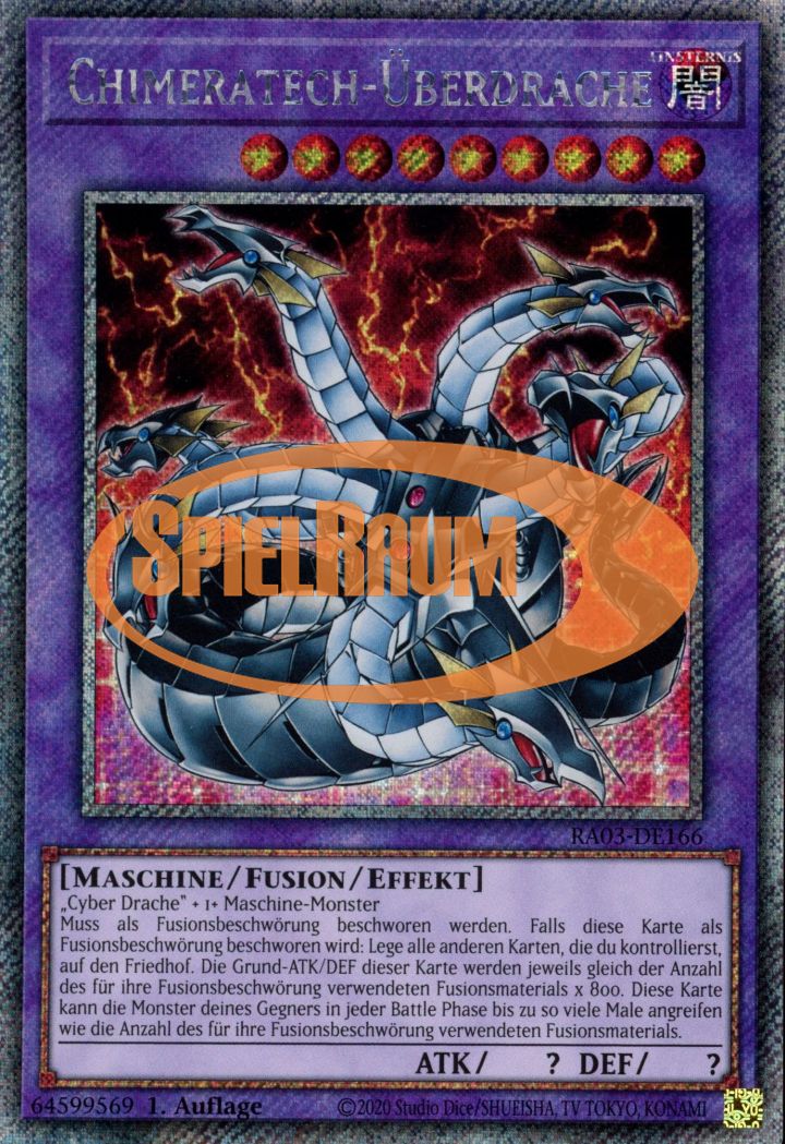 Chimeratech Overdragon (V.1 - Platinum Secret Rare)