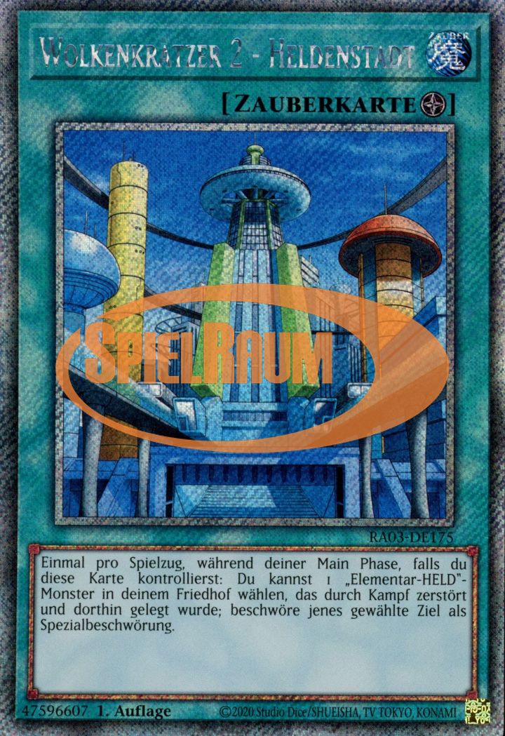 Skyscraper 2 - Hero City (V.1 - Platinum Secret Rare)