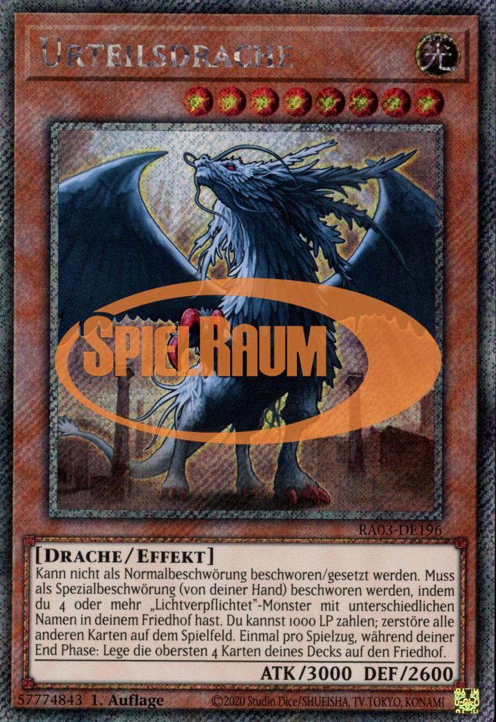 Judgment Dragon (V.1 - Platinum Secret Rare)