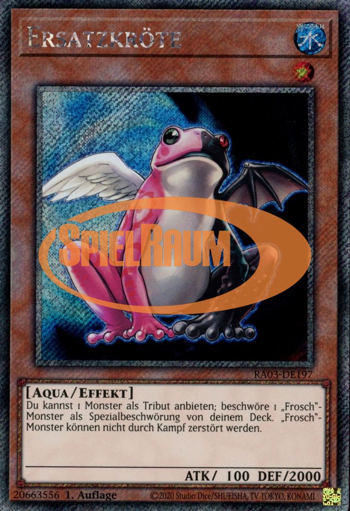 Substitoad (V.1 - Platinum Secret Rare)