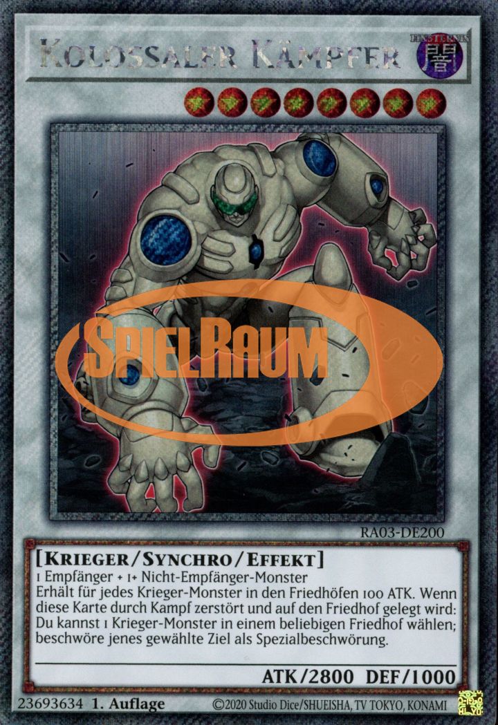 Colossal Fighter (V.1 - Platinum Secret Rare)