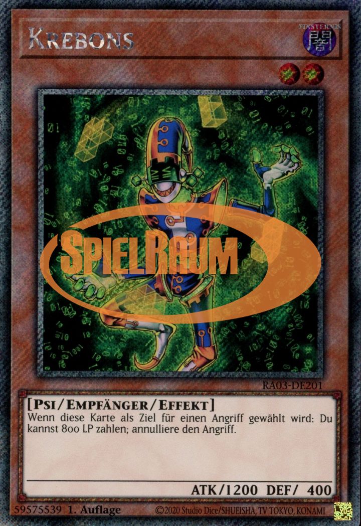 Krebons (V.1 - Platinum Secret Rare)
