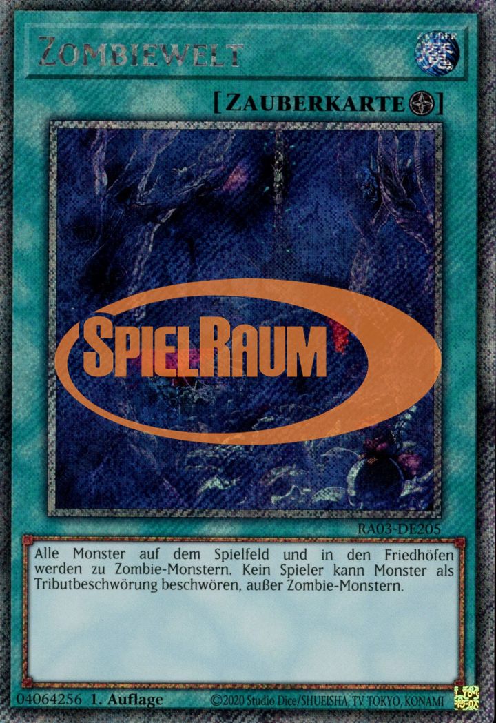 Zombie World (V.1 - Platinum Secret Rare)