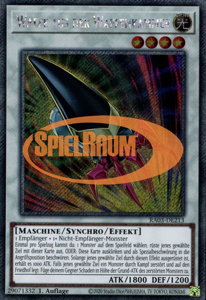 Armory Arm (V.1 - Platinum Secret Rare)