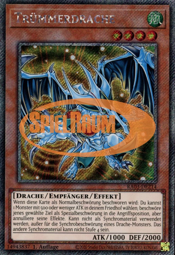 Debris Dragon (V.1 - Platinum Secret Rare)