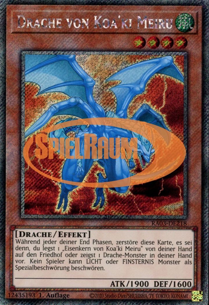 Koa'ki Meiru Drago (V.1 - Platinum Secret Rare)