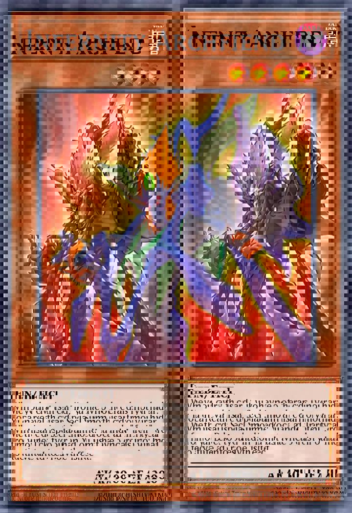 Infernity Archfiend (V.1 - Platinum Secret Rare)