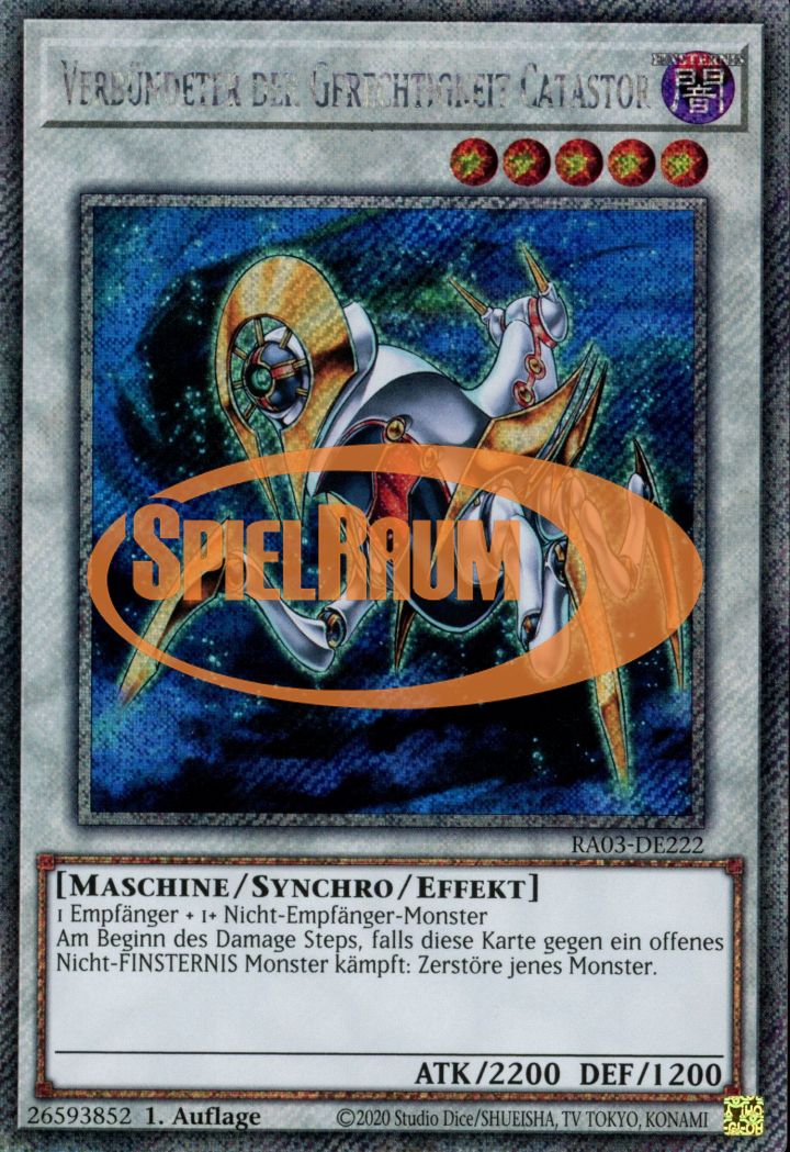 Ally of Justice Catastor (V.1 - Platinum Secret Rare)