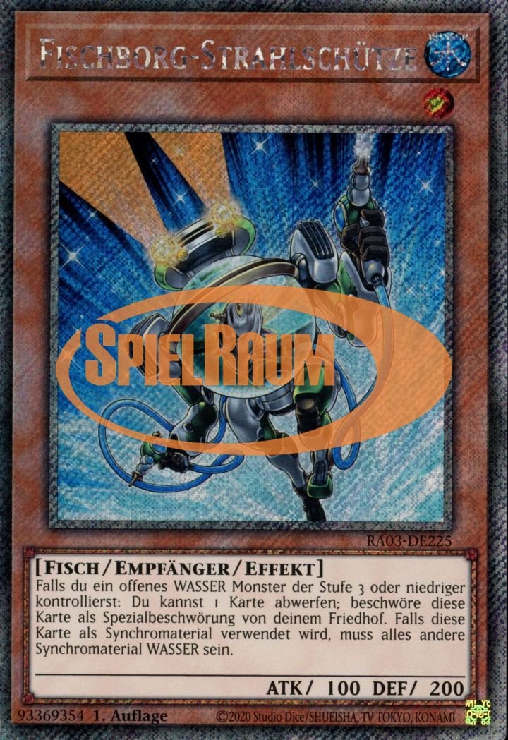 Fishborg Blaster (V.1 - Platinum Secret Rare)