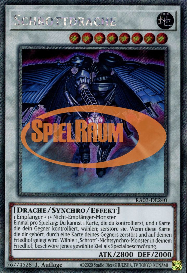 Scrap Dragon (V.1 - Platinum Secret Rare)