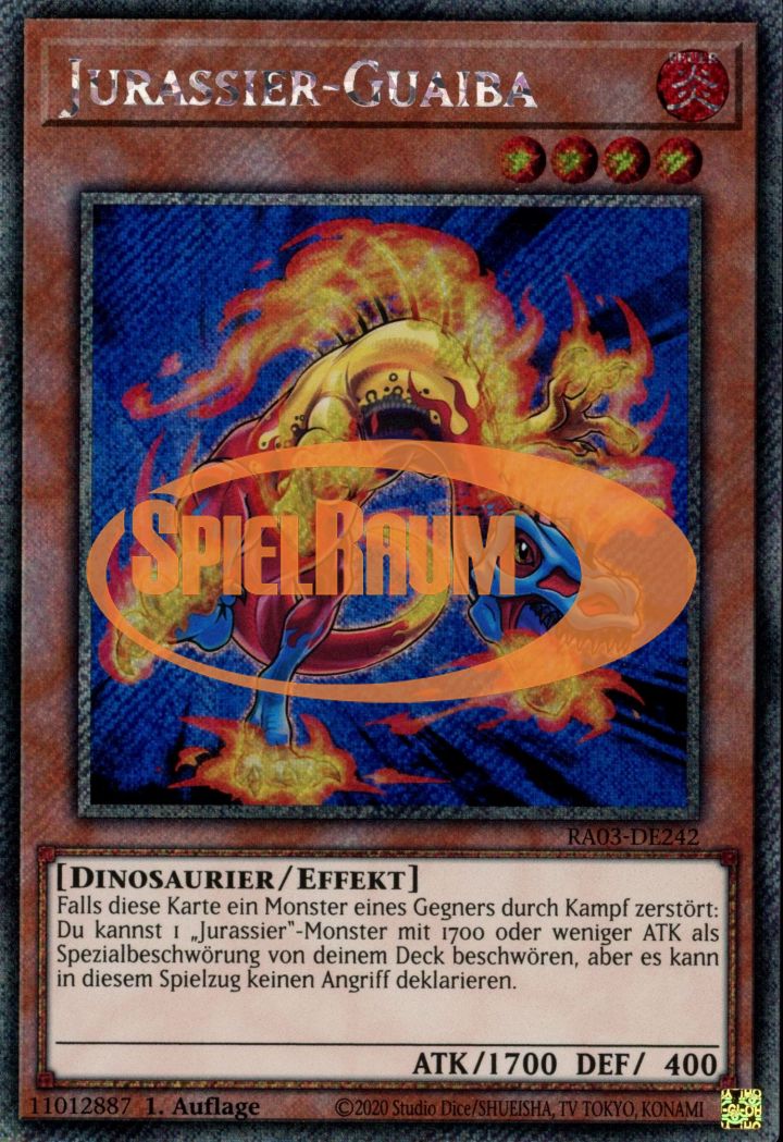 Jurrac Guaiba (V.1 - Platinum Secret Rare)