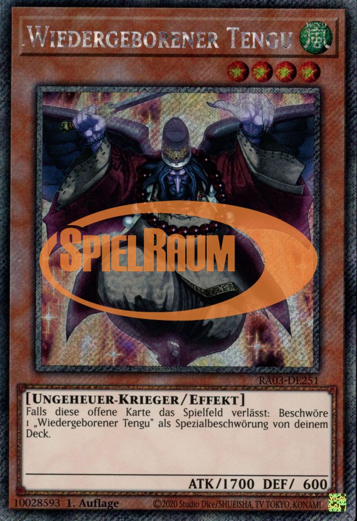 Reborn Tengu (V.1 - Platinum Secret Rare)