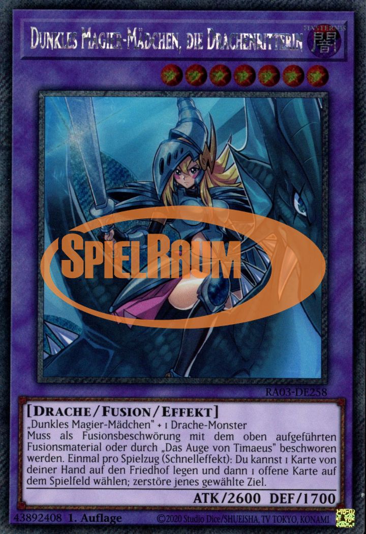 Dark Magician Girl the Dragon Knight (V.1 - Platinum Secret Rare)