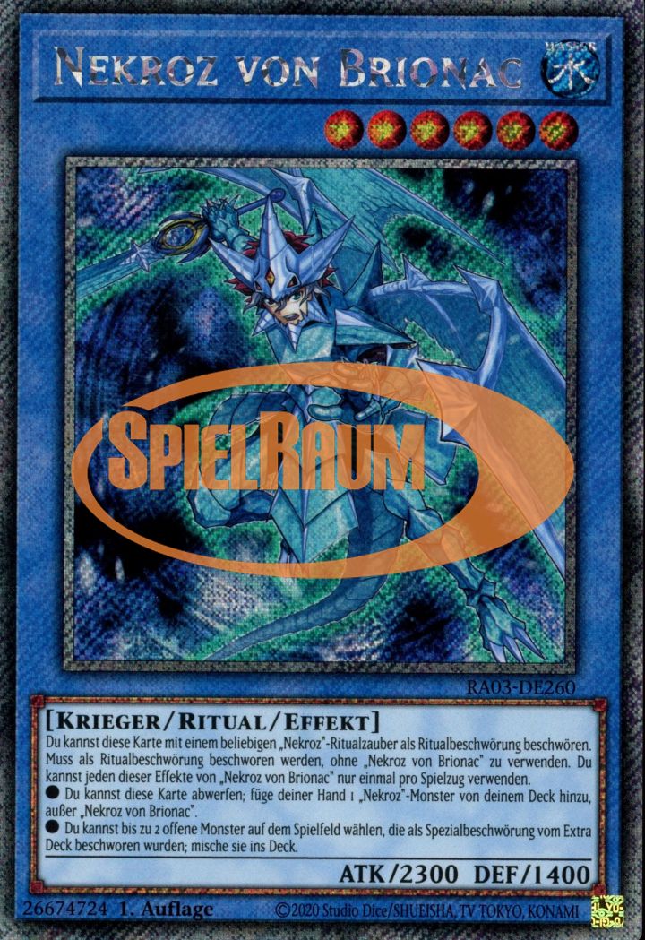 Nekroz of Brionac (V.1 - Platinum Secret Rare)