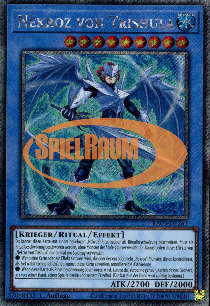 Nekroz of Trishula (V.1 - Platinum Secret Rare)