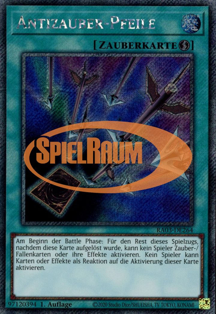 Anti-Magic Arrows (V.1 - Platinum Secret Rare)