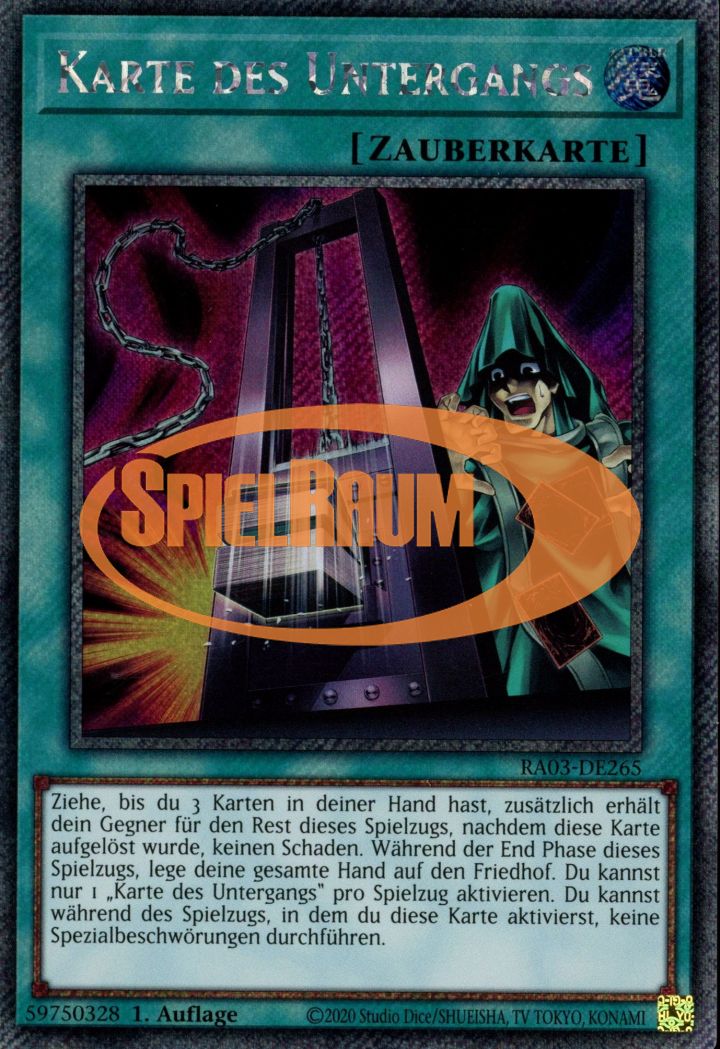 Card of Demise (V.1 - Platinum Secret Rare)