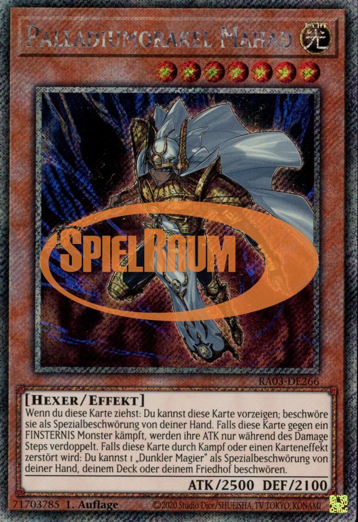 Palladium Oracle Mahad (V.1 - Platinum Secret Rare)