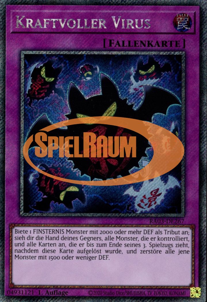 Full Force Virus (V.1 - Platinum Secret Rare)