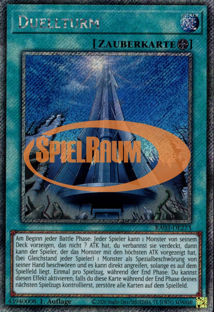 Duel Tower (V.1 - Platinum Secret Rare)
