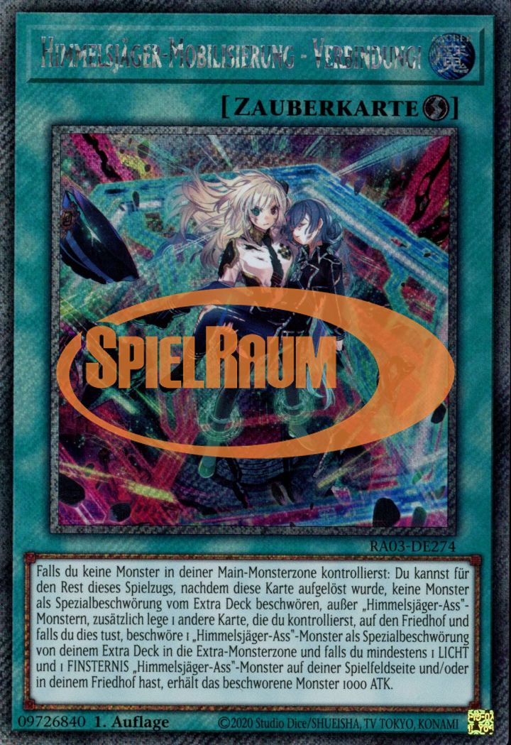 Sky Striker Mobilize - Linkage! (V.1 - Platinum Secret Rare)