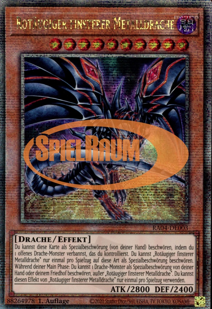 Red-Eyes Darkness Metal Dragon