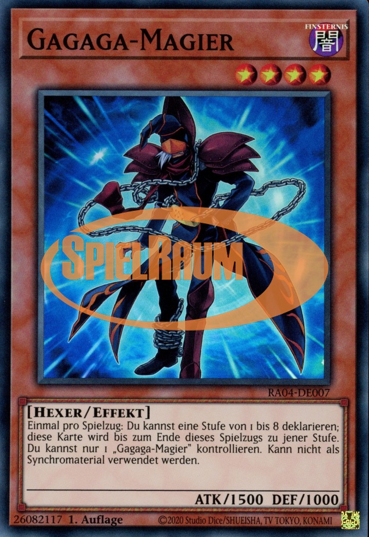 Gagaga Magician (V.1 - Super Rare)