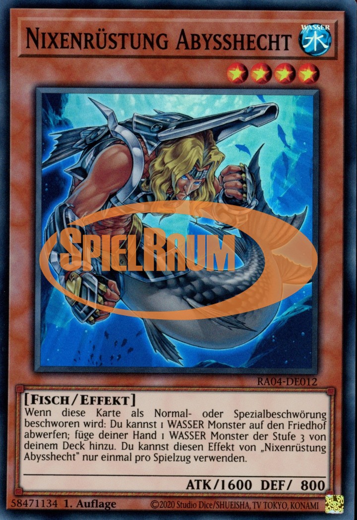 Mermail Abysspike (V.1 - Super Rare)