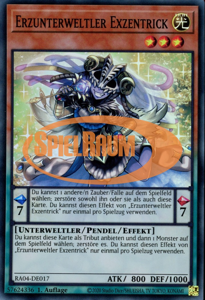Archfiend Eccentrick (V.1 - Super Rare)